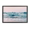 Stupell Industries Ocean Wave Blush Framed Floater Canvas Wall Art Design by Sisi and Seb
